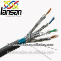 Lan cat6a sstp cable 550mhz rendimiento máximo con la prueba de fluke y ul aprobado.